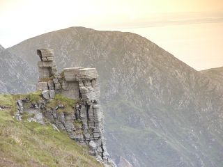 Felsen auf Slieve League