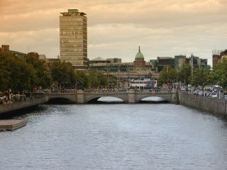 Dublin und River Liffey