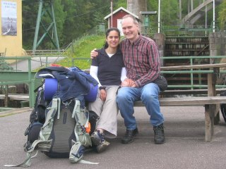 Marcus und Susana in Schweden